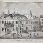 Altes Rathaus Hamburg von 1842