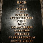 Carl Philipp Emanuel Bach wurde hier begraben