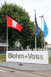 Blohm + Voss Wert-Einfahrt