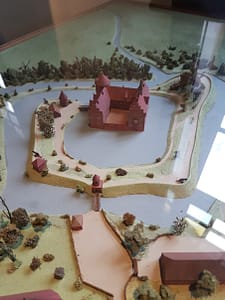 Modell des Wasserschlosses