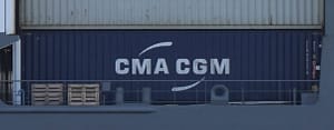 CMA CGM Forty-foot Equivalent Unit