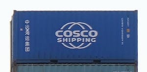 COSCO 20 Fuß Container
