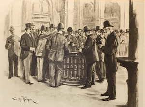Die Hamburger Kaffeebörse von 1901